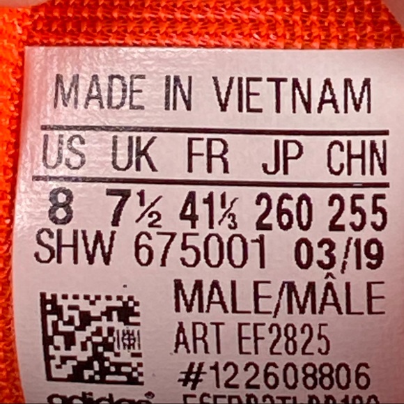 NEW Tresc Run core black solar red running shoes - Picture 8 of 10